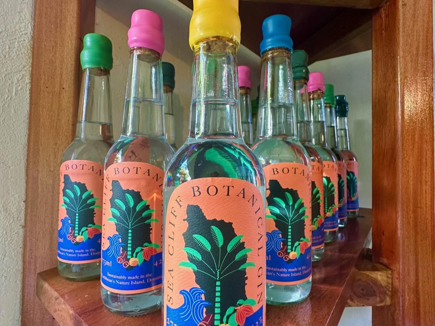 Sea Cliff Eco-Cottages & Gin Distillery Calibishie Eksteriør billede